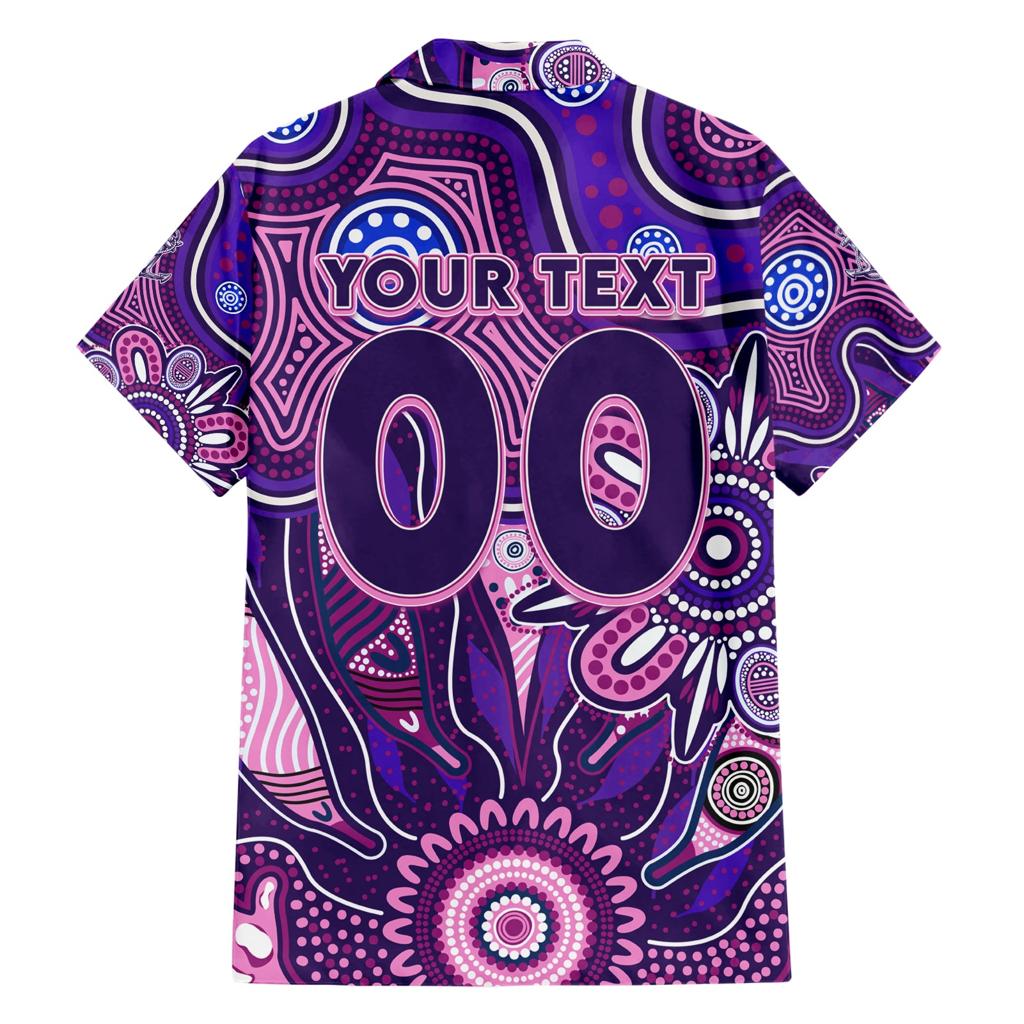 Personalised Freo NAIDOC Week 2024 Family Matching Short Sleeve Bodycon Dress and Hawaiian Shirt Aussie Aboriginal Art