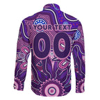 Personalised Freo NAIDOC Week 2024 Family Matching Short Sleeve Bodycon Dress and Hawaiian Shirt Aussie Aboriginal Art