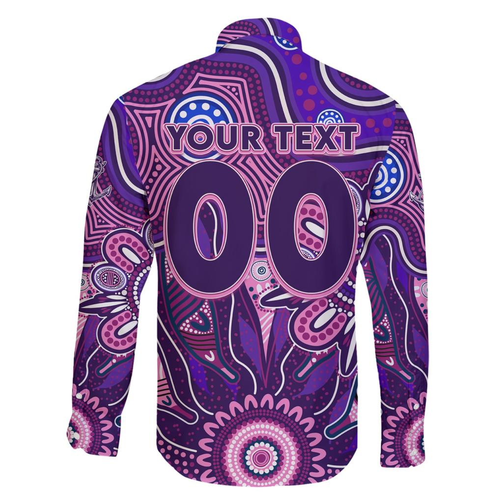 Personalised Freo NAIDOC Week 2024 Family Matching Short Sleeve Bodycon Dress and Hawaiian Shirt Aussie Aboriginal Art