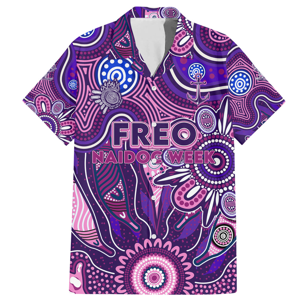 Personalised Freo NAIDOC Week 2024 Hawaiian Shirt Aussie Aboriginal Art