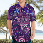 Personalised Freo NAIDOC Week 2024 Hawaiian Shirt Aussie Aboriginal Art