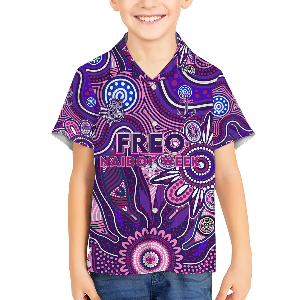 Personalised Freo NAIDOC Week 2024 Hawaiian Shirt Aussie Aboriginal Art