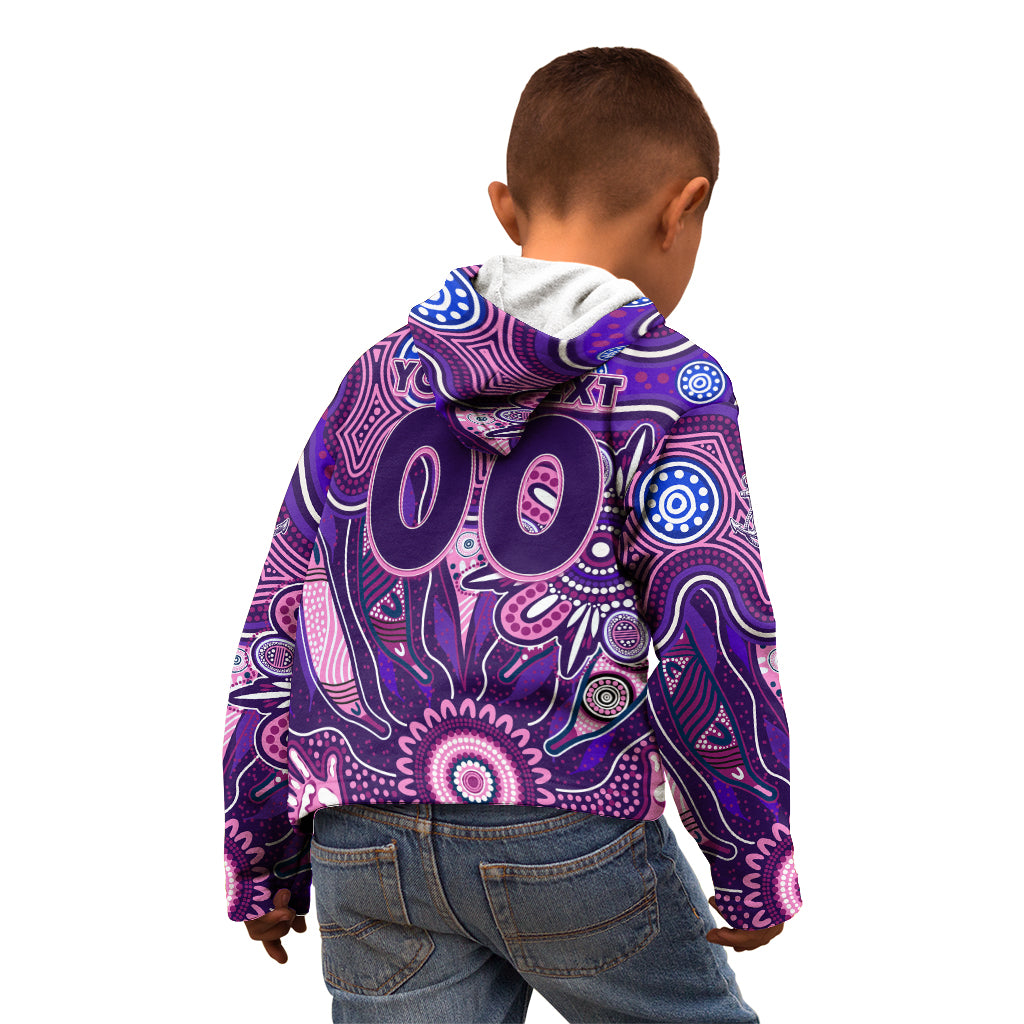 Personalised Freo NAIDOC Week 2024 Kid Hoodie Aussie Aboriginal Art