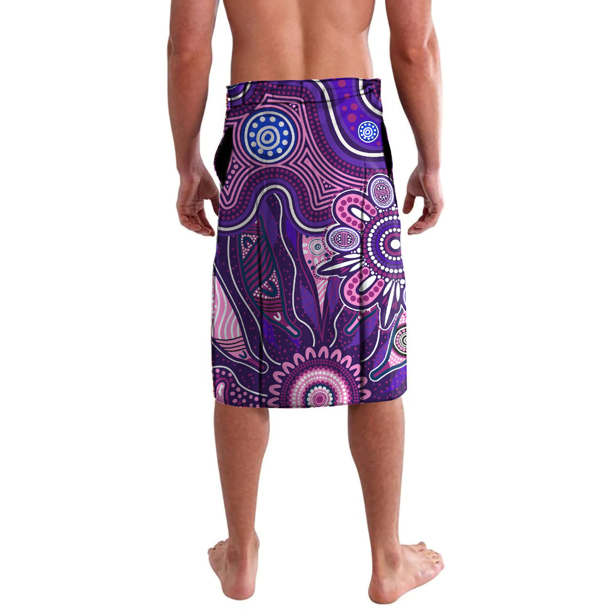 Personalised Freo NAIDOC Week 2024 Lavalava Aussie Aboriginal Art