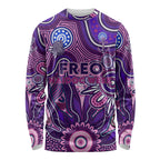 Personalised Freo NAIDOC Week 2024 Long Sleeve Shirt Aussie Aboriginal Art