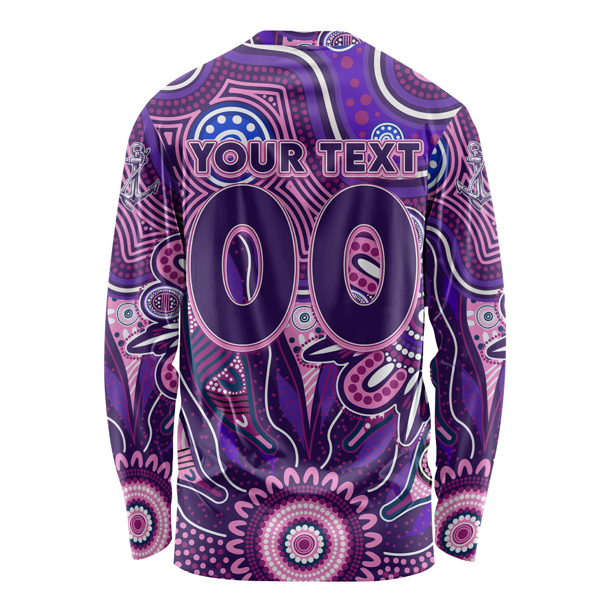 Personalised Freo NAIDOC Week 2024 Long Sleeve Shirt Aussie Aboriginal Art