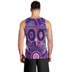 Personalised Freo NAIDOC Week 2024 Men Tank Top Aussie Aboriginal Art