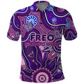 Personalised Freo NAIDOC Week 2024 Polo Shirt Aussie Aboriginal Art