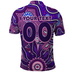 Personalised Freo NAIDOC Week 2024 Polo Shirt Aussie Aboriginal Art