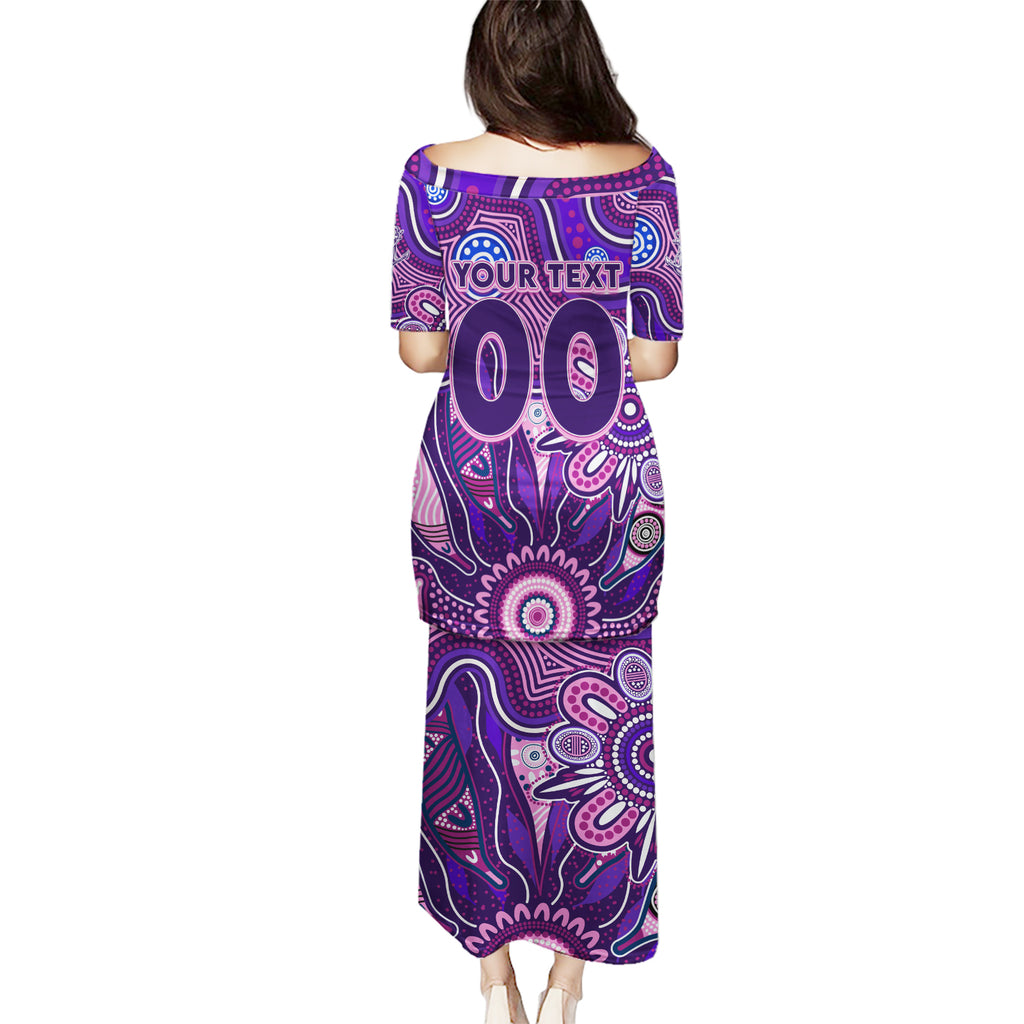 Personalised Freo NAIDOC Week 2024 Puletasi Aussie Aboriginal Art