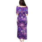 Personalised Freo NAIDOC Week 2024 Puletasi Aussie Aboriginal Art