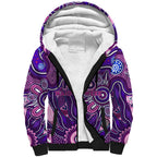 Personalised Freo NAIDOC Week 2024 Sherpa Hoodie Aussie Aboriginal Art