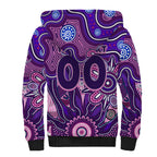 Personalised Freo NAIDOC Week 2024 Sherpa Hoodie Aussie Aboriginal Art