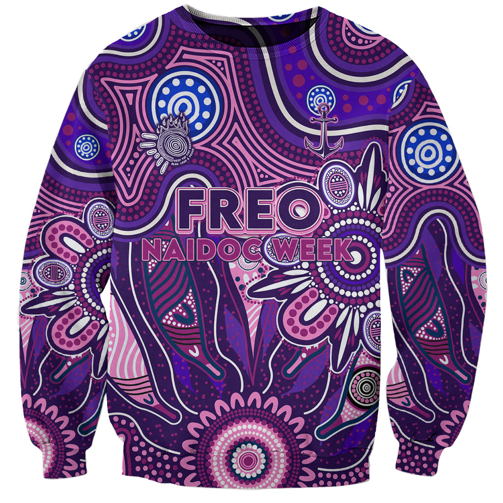 Personalised Freo NAIDOC Week 2024 Sweatshirt Aussie Aboriginal Art