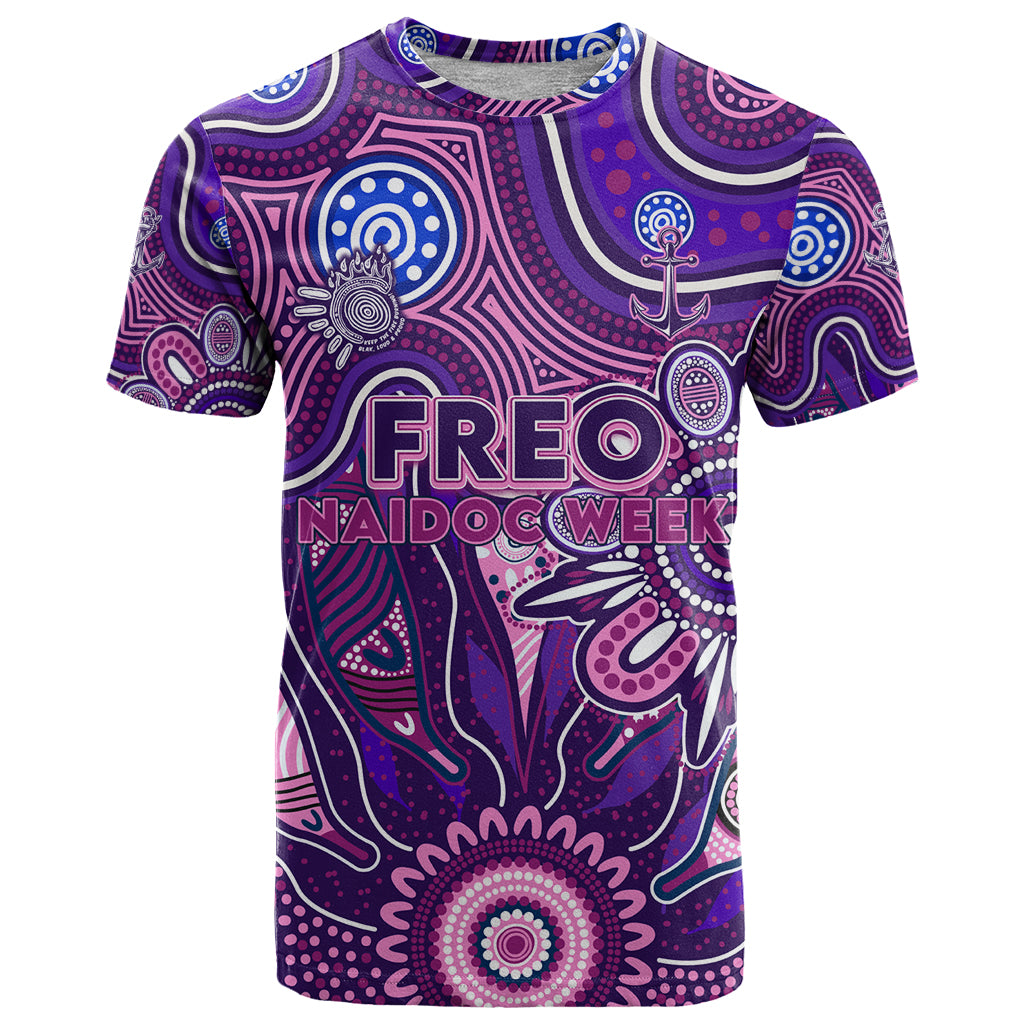 Personalised Freo NAIDOC Week 2024 T Shirt Aussie Aboriginal Art