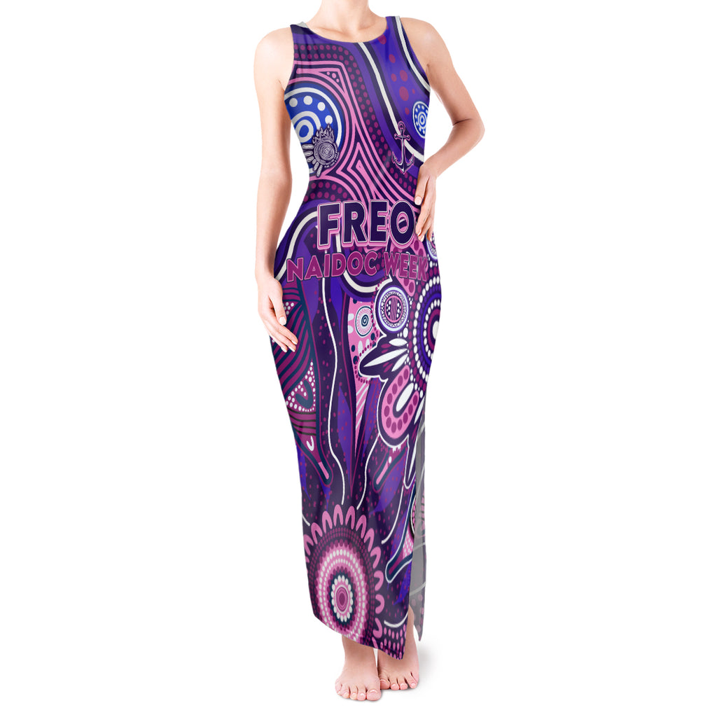 Personalised Freo NAIDOC Week 2024 Tank Maxi Dress Aussie Aboriginal Art