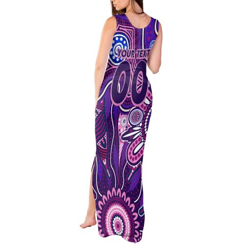 Personalised Freo NAIDOC Week 2024 Tank Maxi Dress Aussie Aboriginal Art