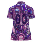 Personalised Freo NAIDOC Week 2024 Women Polo Shirt Aussie Aboriginal Art