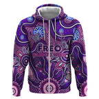 Personalised Freo NAIDOC Week 2024 Zip Hoodie Aussie Aboriginal Art