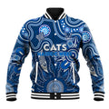Personalised Cats NAIDOC Week 2024 Baseball Jacket Aussie Aboriginal Art