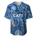 Personalised Cats NAIDOC Week 2024 Baseball Jersey Aussie Aboriginal Art