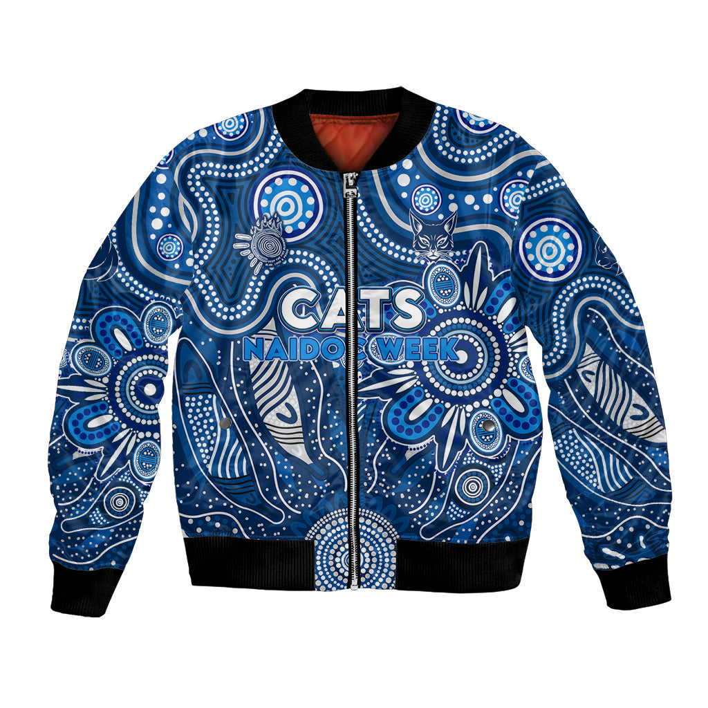 Personalised Cats NAIDOC Week 2024 Bomber Jacket Aussie Aboriginal Art