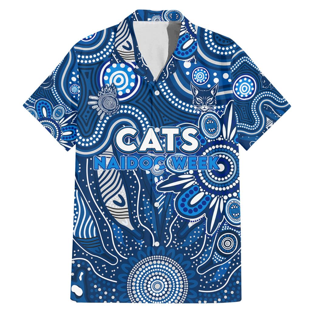 Personalised Cats NAIDOC Week 2024 Family Matching Mermaid Dress and Hawaiian Shirt Aussie Aboriginal Art