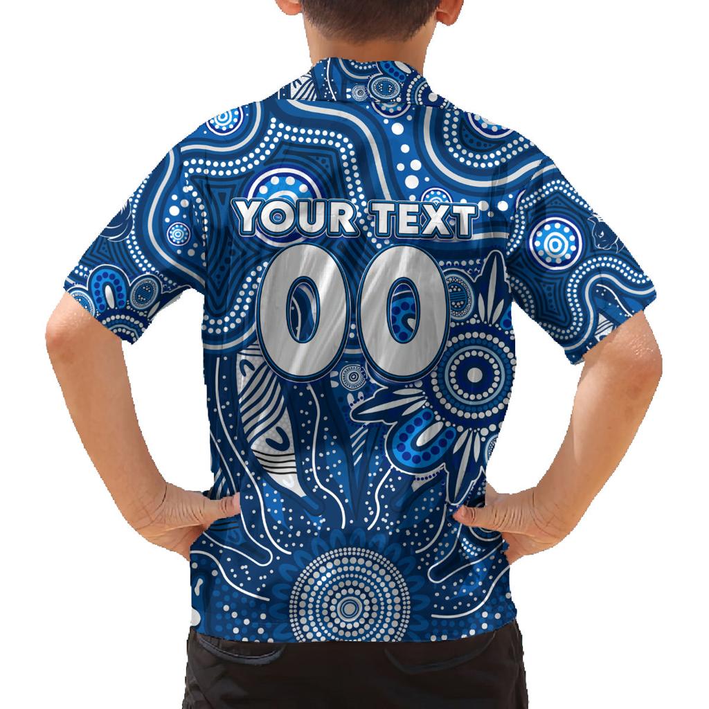 Personalised Cats NAIDOC Week 2024 Family Matching Off Shoulder Maxi Dress and Hawaiian Shirt Aussie Aboriginal Art