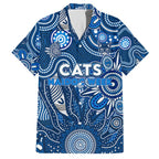 Personalised Cats NAIDOC Week 2024 Family Matching Tank Maxi Dress and Hawaiian Shirt Aussie Aboriginal Art