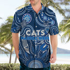 Personalised Cats NAIDOC Week 2024 Hawaiian Shirt Aussie Aboriginal Art