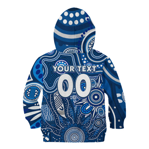 Personalised Cats NAIDOC Week 2024 Kid Hoodie Aussie Aboriginal Art