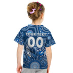 Personalised Cats NAIDOC Week 2024 Kid T Shirt Aussie Aboriginal Art
