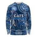 Personalised Cats NAIDOC Week 2024 Long Sleeve Shirt Aussie Aboriginal Art