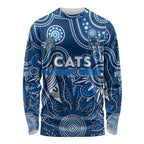 Personalised Cats NAIDOC Week 2024 Long Sleeve Shirt Aussie Aboriginal Art