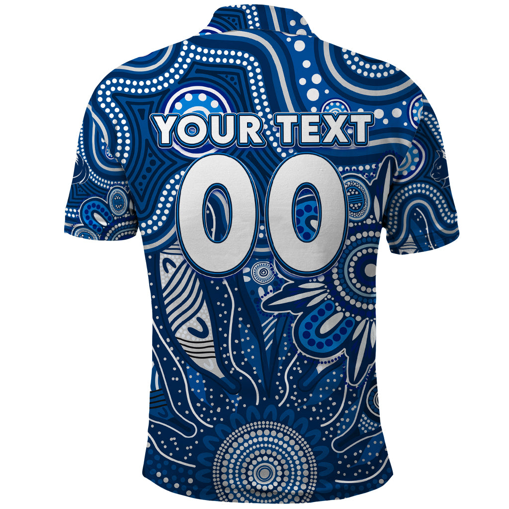 Personalised Cats NAIDOC Week 2024 Polo Shirt Aussie Aboriginal Art