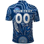 Personalised Cats NAIDOC Week 2024 Polo Shirt Aussie Aboriginal Art