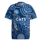 Personalised Cats NAIDOC Week 2024 Rugby Jersey Aussie Aboriginal Art