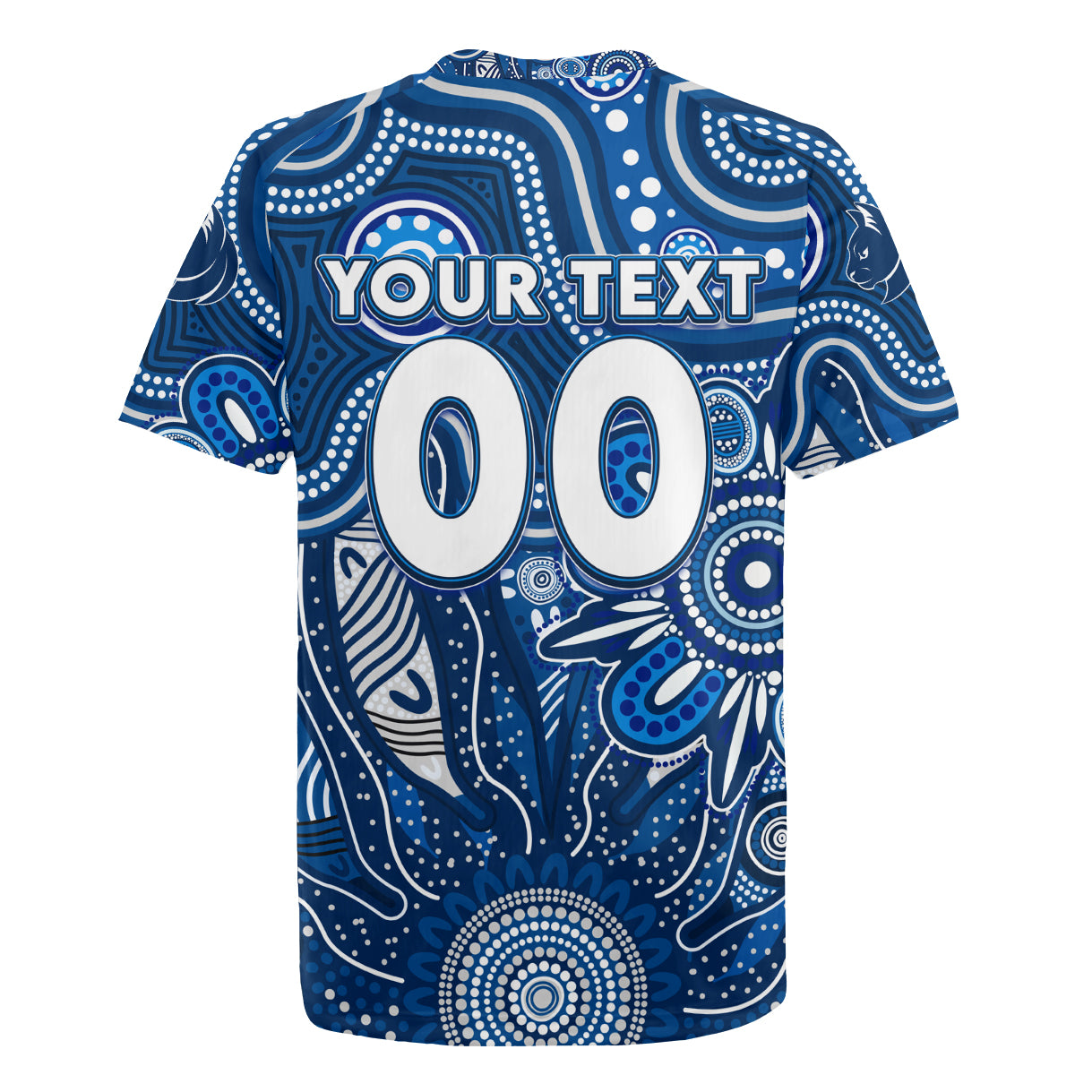Personalised Cats NAIDOC Week 2024 Rugby Jersey Aussie Aboriginal Art