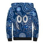 Personalised Cats NAIDOC Week 2024 Sherpa Hoodie Aussie Aboriginal Art