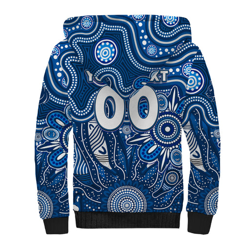 Personalised Cats NAIDOC Week 2024 Sherpa Hoodie Aussie Aboriginal Art