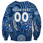 Personalised Cats NAIDOC Week 2024 Sweatshirt Aussie Aboriginal Art