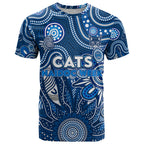 Personalised Cats NAIDOC Week 2024 T Shirt Aussie Aboriginal Art