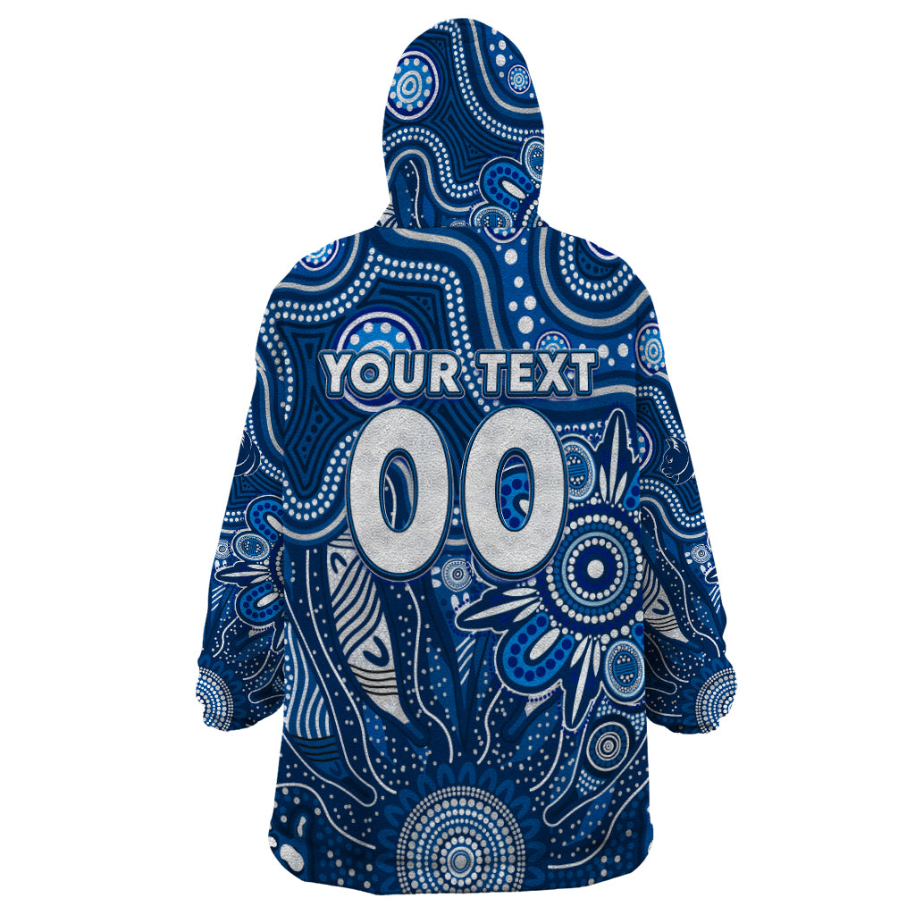 Personalised Cats NAIDOC Week 2024 Wearable Blanket Hoodie Aussie Aboriginal Art