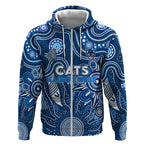 Personalised Cats NAIDOC Week 2024 Zip Hoodie Aussie Aboriginal Art