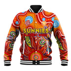 Personalised Sunnies NAIDOC Week 2024 Baseball Jacket Aussie Aboriginal Art