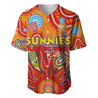 Personalised Sunnies NAIDOC Week 2024 Baseball Jersey Aussie Aboriginal Art