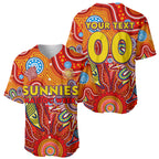 Personalised Sunnies NAIDOC Week 2024 Baseball Jersey Aussie Aboriginal Art