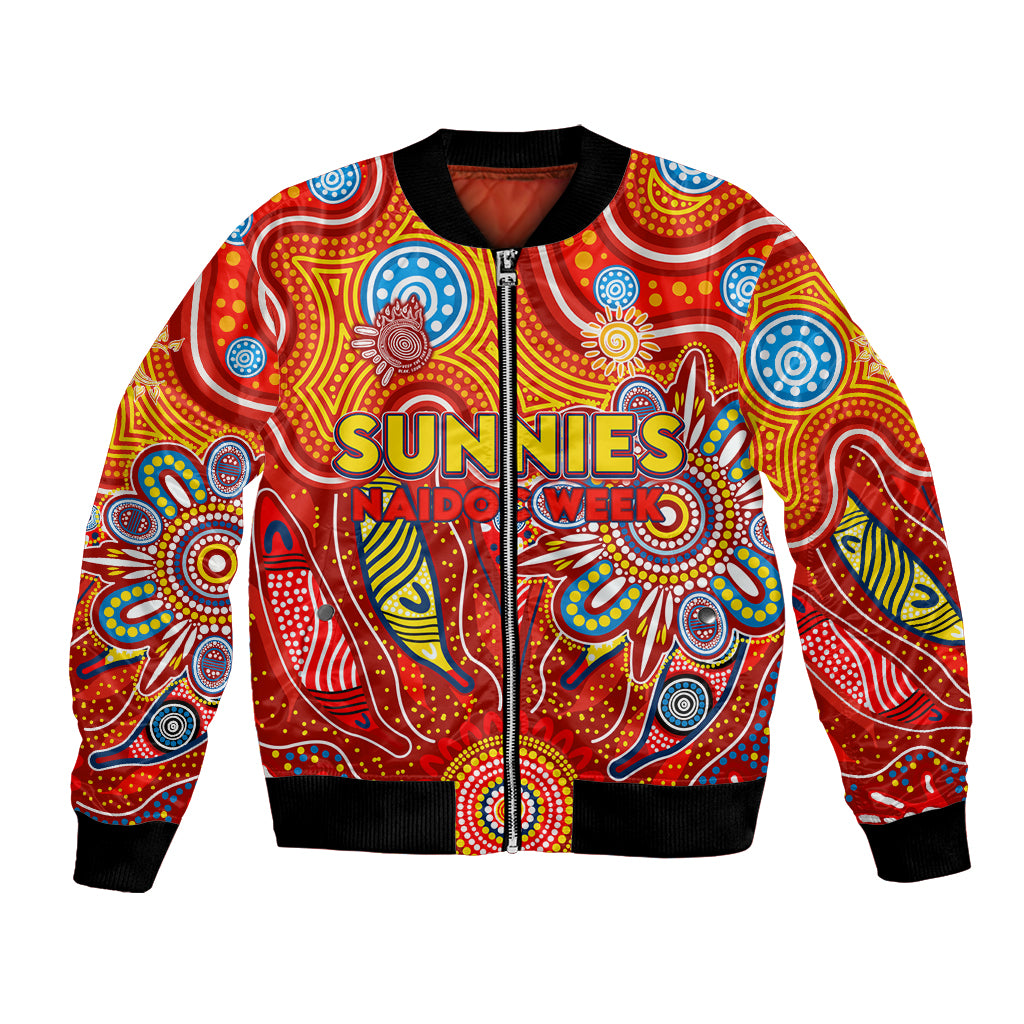 Personalised Sunnies NAIDOC Week 2024 Bomber Jacket Aussie Aboriginal Art