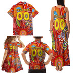 Personalised Sunnies NAIDOC Week 2024 Family Matching Tank Maxi Dress and Hawaiian Shirt Aussie Aboriginal Art