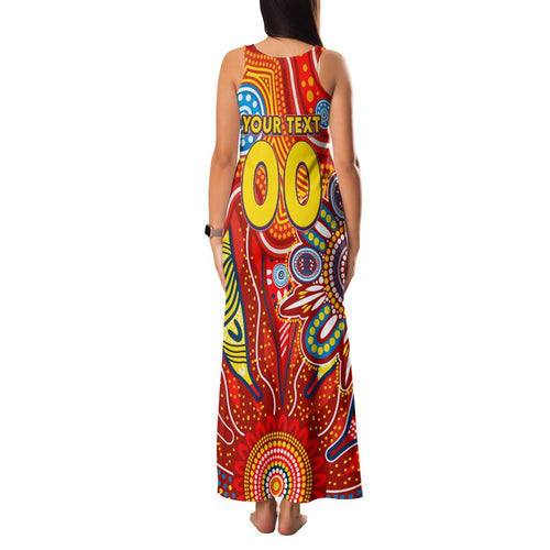 Personalised Sunnies NAIDOC Week 2024 Family Matching Tank Maxi Dress and Hawaiian Shirt Aussie Aboriginal Art
